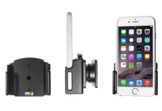 kapitalisme Hond Harde ring Brodit houder Apple iPhone 11 Pro / Xs / 8 / X / 7 / 6 met hoes  (verstelbaar) b 62-77mm d 2-11mm
