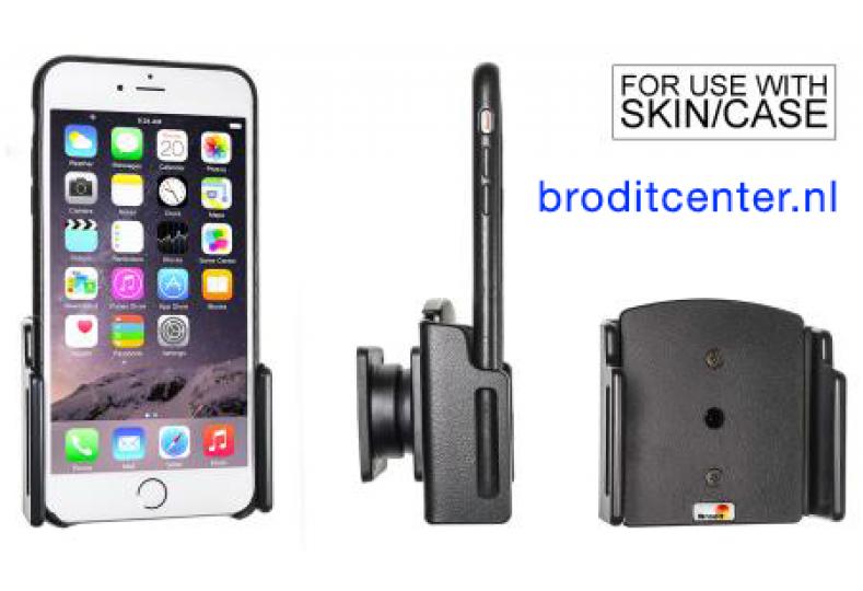 Dicteren Opgewonden zijn morfine Brodit houder Apple iPhone 11 / 11 Pro Max / Xs Max / Xs / 8 Plus / X / 7  Plus / 6 Plus met skin (verstelbaar)