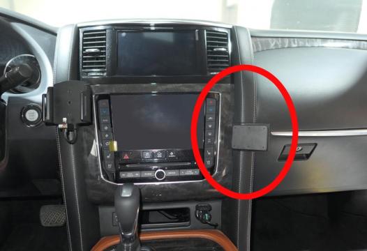 Proclip Nissan Patrol 2020- Angled mount